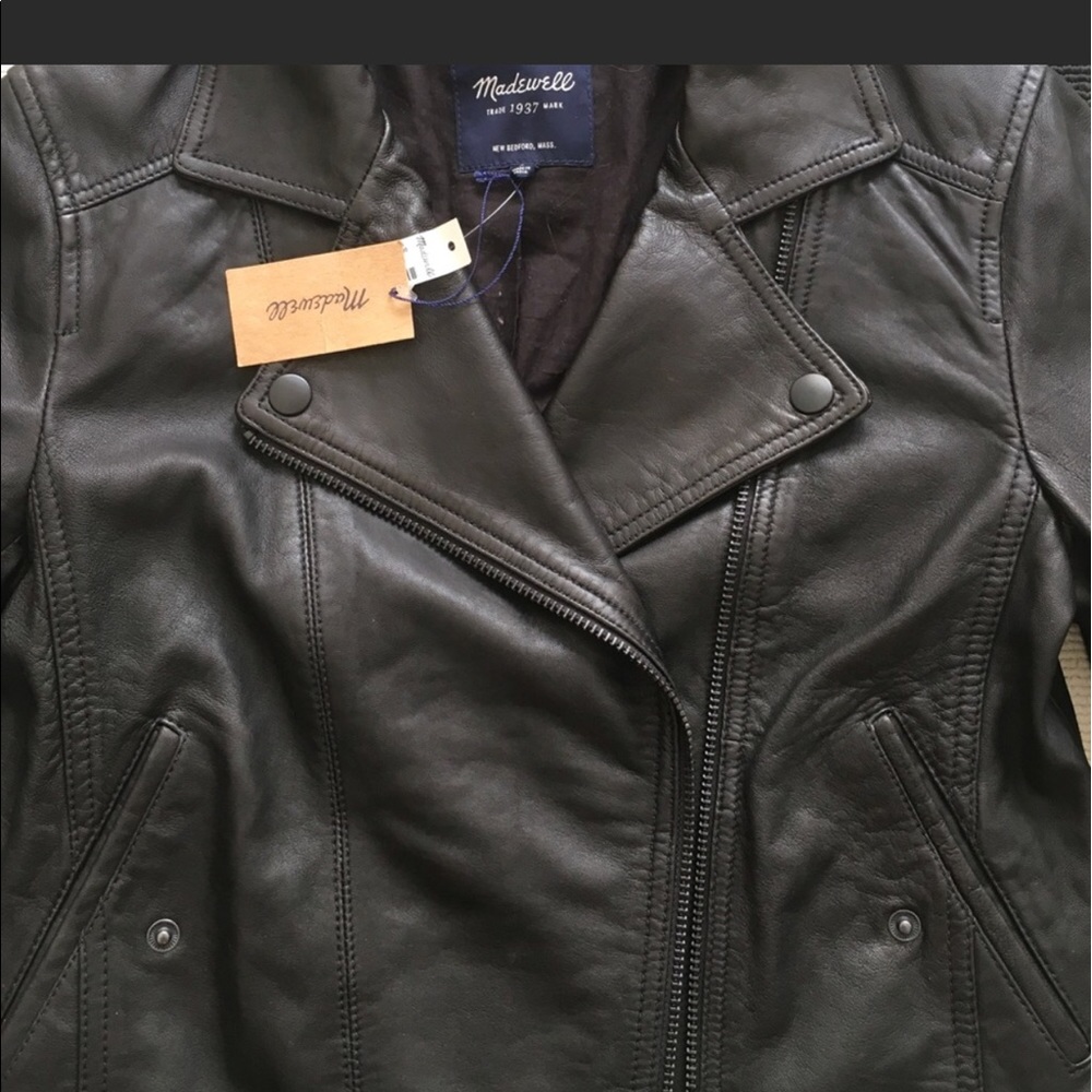 Madwell s leather jacket